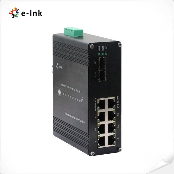 Stay Connected and Powered with Industrial 8-Port PoE Switch for Seamless