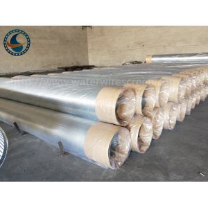 Low Carbon Galvanized 6-5/8" Water Wire Screen For Deep Wells