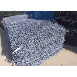 50g-1200g/m2 Gabion Boxes With Hexagonal Mesh Double Woven