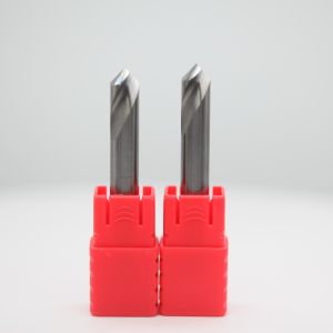 HRC55 2 Flutes NC Spotting Drill Bit For Aluminum Solid Carbide Drill Bit