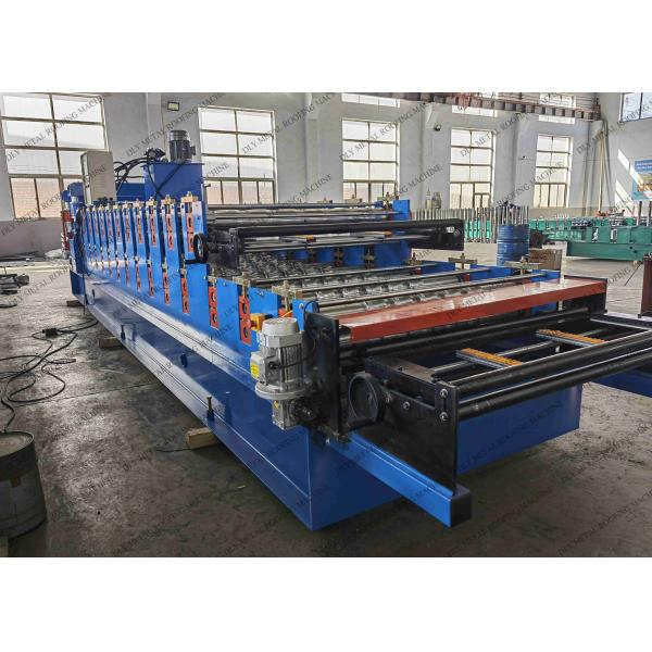 50hz 0.5mm 1250mm Double Layer Forming Machine For Metal Roof