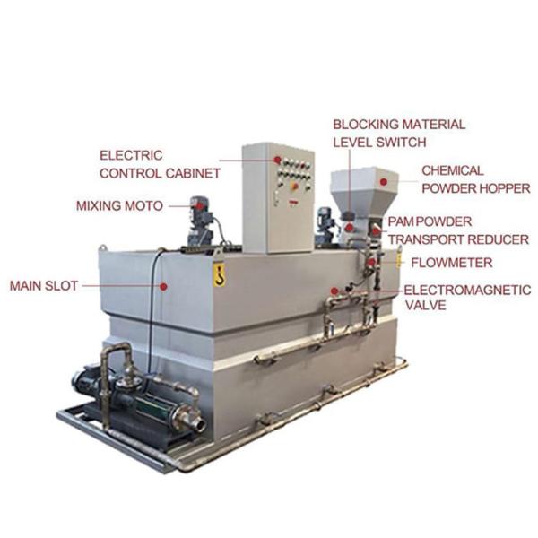 Integrated Automatic Dosing System Customized Wastewater Treatment Equipment