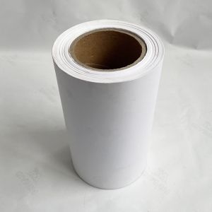 China Strong Aluminum Coated Art Paper Label With 140G Silicone Liner Hot Melt Glue on sale