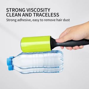 Vertical Handle Sticky Plastic Colorful Washable Lint Roller
