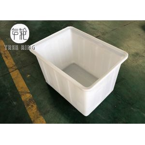 Rectangular Tuff Tubs On Trolleys Poly Box Truck With Swivel Castors