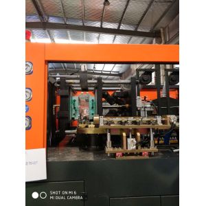 Cheap 3 Cavity Automatic Pet Blowing Machine For Milk / Juice Drinking Bottles for sale