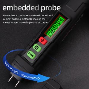 HT65 Digital Wood Moisture Meter Firewood Moisture Tester Drywall Moisture