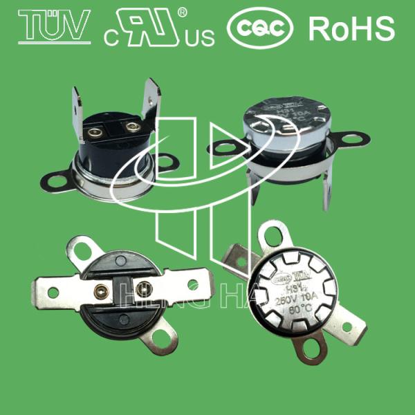 KSD301 temperature cutout switch,KSD301 temperature protector bimetal snap disc