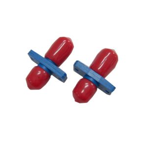 ST Simplex Optical Fiber Adaptor Singlemode / Multimode with Red Yellow Black