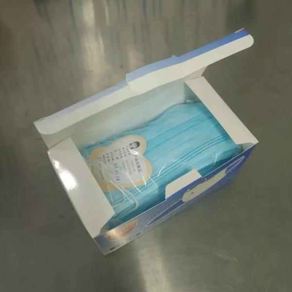 3 Ply Blue Color Cheap Price Disposable Face Mask Non Woven Material Used For Personal Protection