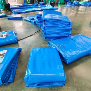 Waterproof and Sun Resistant PE Tarpaulin for Outdoor Protection 3x4m 4x5m 4x6m