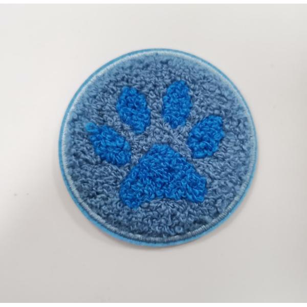 Quality Washable Towel Embroidery Patch Heat Transfer Labels For Garment wholesale