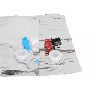 Customized Aluminum Foil BIB Bags In Box With Spigot Transparent For Juice