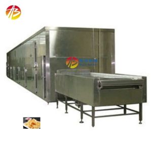 2000 KG Industrial Tunnel Freezer For Frozen Vegetables Fruits Shrimp Fish