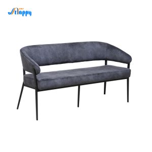 China Contemporary Modern Upholstered Bench High Stability With Metal Frame Dc-7554 on sale