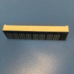 Super Bright Yellow Custom 8 Digit 8 Segment Led Display Low Power Consumtion