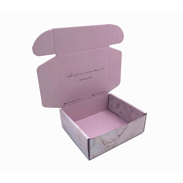 Logo Printed Recycled Packaging Boxes For Cosmetics Glossy Lamination