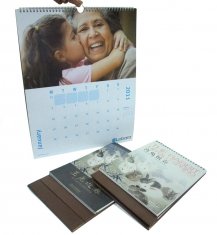 C2S art paper Cardboard Desktop Customized Calendar Printing Service for