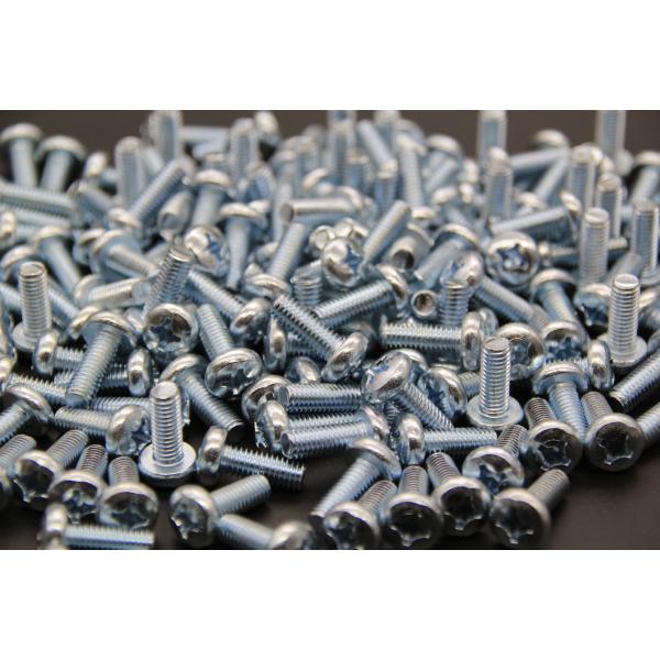 Grade A Thread Forming Pan Cross Head Screw DIN 7985 M10x30 For Car Temperature