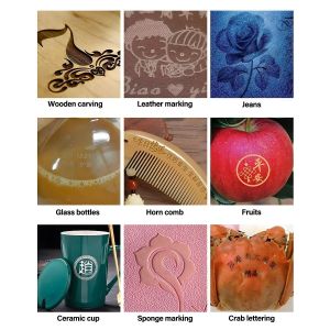 0-7000mm/S Marking Speed Synrad Coherent Davi CO2 RF Laser Engraving Machine for