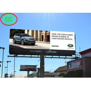 SMD HD P10 RGB LED Display , Ultra Thin LED Video Display Board for Advertising