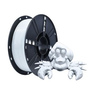 PETG Filament 1.75mm White-Gray for Durable Prints in 3D Printing Filament