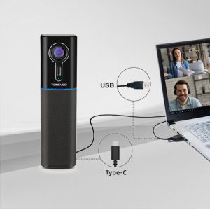 ISO9001 Portable USB 2K HD Webcam And Microphone For Conference Room Web Camera