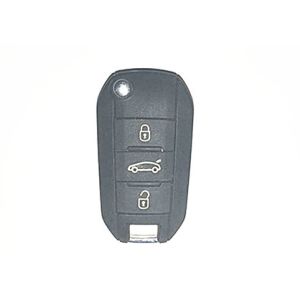 Remote Start Citroen Flip Key 2013DJ0113 3 Button 433 Mhz With High Hardness