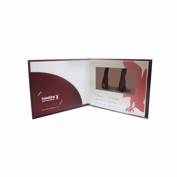 Quality 7inch TFT Panel Video Brochure Business Card With LCD Screen wholesale