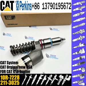 Excavator common rail diesel fuel injector 1OR-7228 211-3025 253-0597 20R-8048