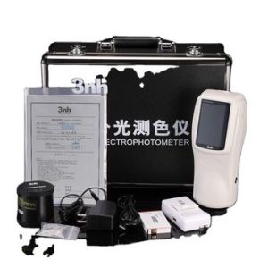45/0 Hunter Lab Spectrophotometer , 400-700nm Plastic Paint Color Meter 3nh