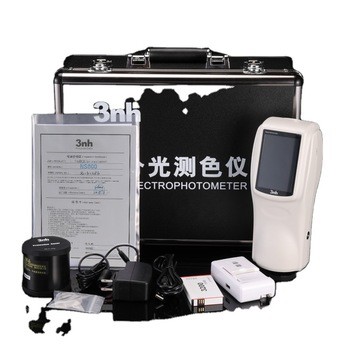 45/0 Hunter Lab Spectrophotometer , 400-700nm Plastic Paint Color Meter 3nh