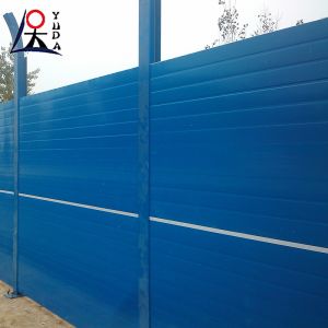 2m~4m Sound Barrier Fence Road Noise Barrier Panel Walls For Highway Road