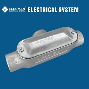 Explosion Proof Galvanized IMC Rigid Form 5 Conduit Bodies 1/2" - 4" T Type