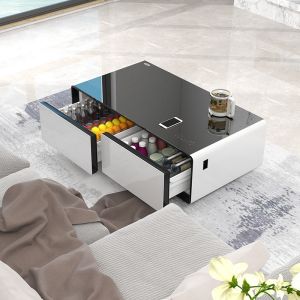 Smart Home Essential 135L Capacity Coffee Table Refrigerator for Modern Living