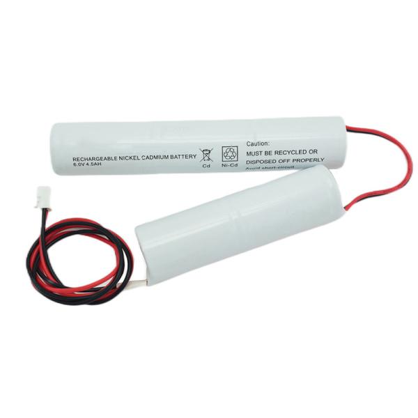 Quality Rechargeable 6.0 V NiCd Battery Pack D4500mAh With Long Service Life wholesale