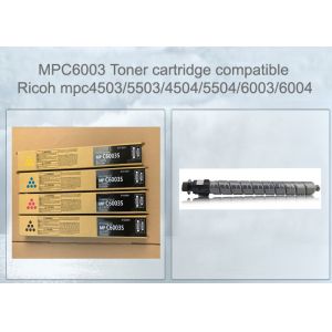 Mp C6003 Cymk Printer Toner Cartridge Compatible For Mpc4503 With Chip