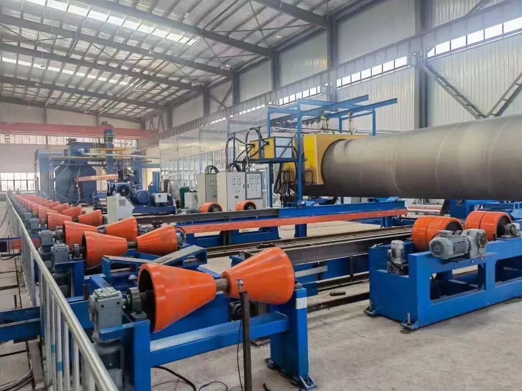 Three-Layer PE Spraying Equipment Steel Pipe Anti-Corrosion Production Line