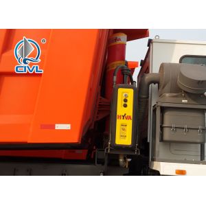 China New 6x4 Sinotruk Mining Dump Truck  50T Tipper Truck Bottom Thickness 12mm And HYVA Hydraulic Lifting System on sale