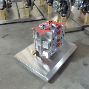 China Workshop Automotive Training Equipment Cylinder Head Dissection Model on sale
