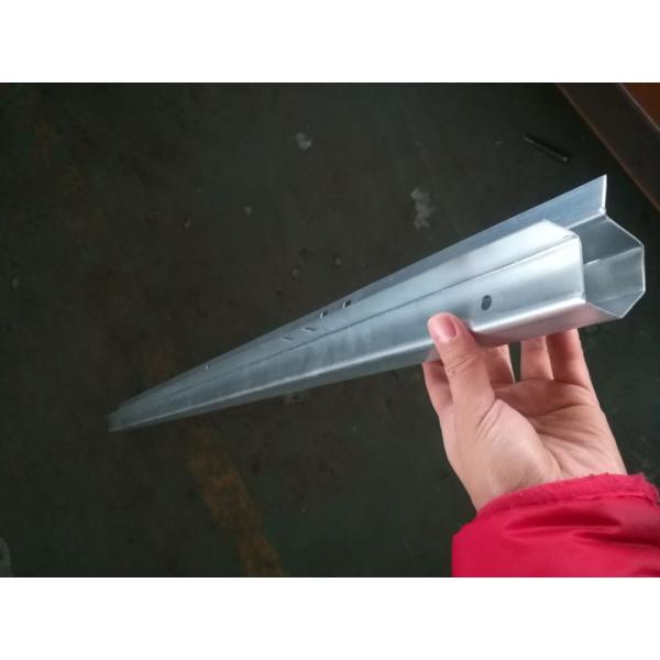 12 Rollers Steel T Post Stud And Track Roll Forming Machine With Hydraulic Punching Holes