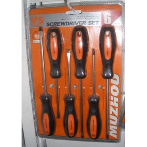 6 pcs screwdriver set