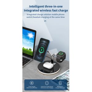 3 In 1 Fast Magnetic Wireless Charger Multifunctional 25W