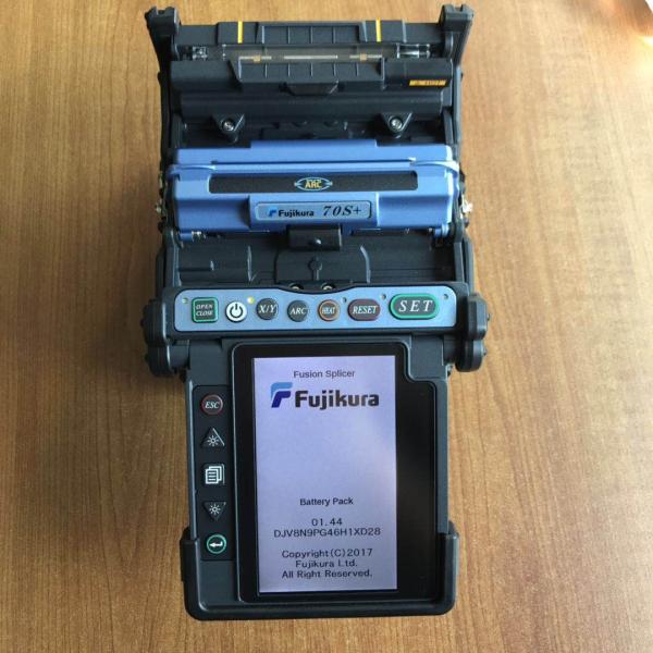 Automatic Fiber Optic Cable Tools , Single Fibre Sion Splicing Machine 70S+ Fujikura