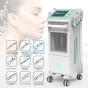 Dermabrasion 9 In 1 Hydra Beauty Facial Machine Cleaning Aqua Peeling Ultrasound