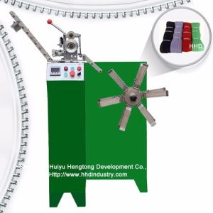 1200y/H Semi-automatic Zipper Rolling Machine with Unadjustable Roller for Apparel and Footwear