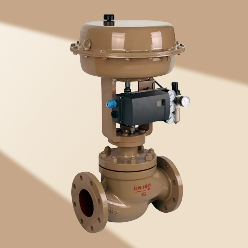 Soft Seal Single Seat DN100 Control Valve PN16 Industrial Fluid Control Valve