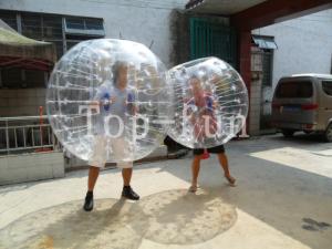 China Custom Human Inflatable Bumper Bubble Ball / Hamster Ball For Rental Business on sale