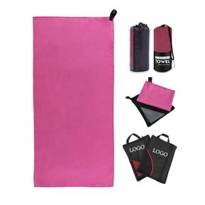 China Microfiber Gym Towel Sweat Quick Drying Gym Hand Towels Custom Logo Travel Gym Fitness Yoga Sports Towel on sale