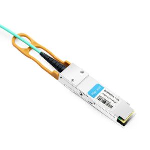 Arista Networks QSFP-4X10G-AOC25M Compatible 25m (82ft) 40G QSFP+ to Four 10G